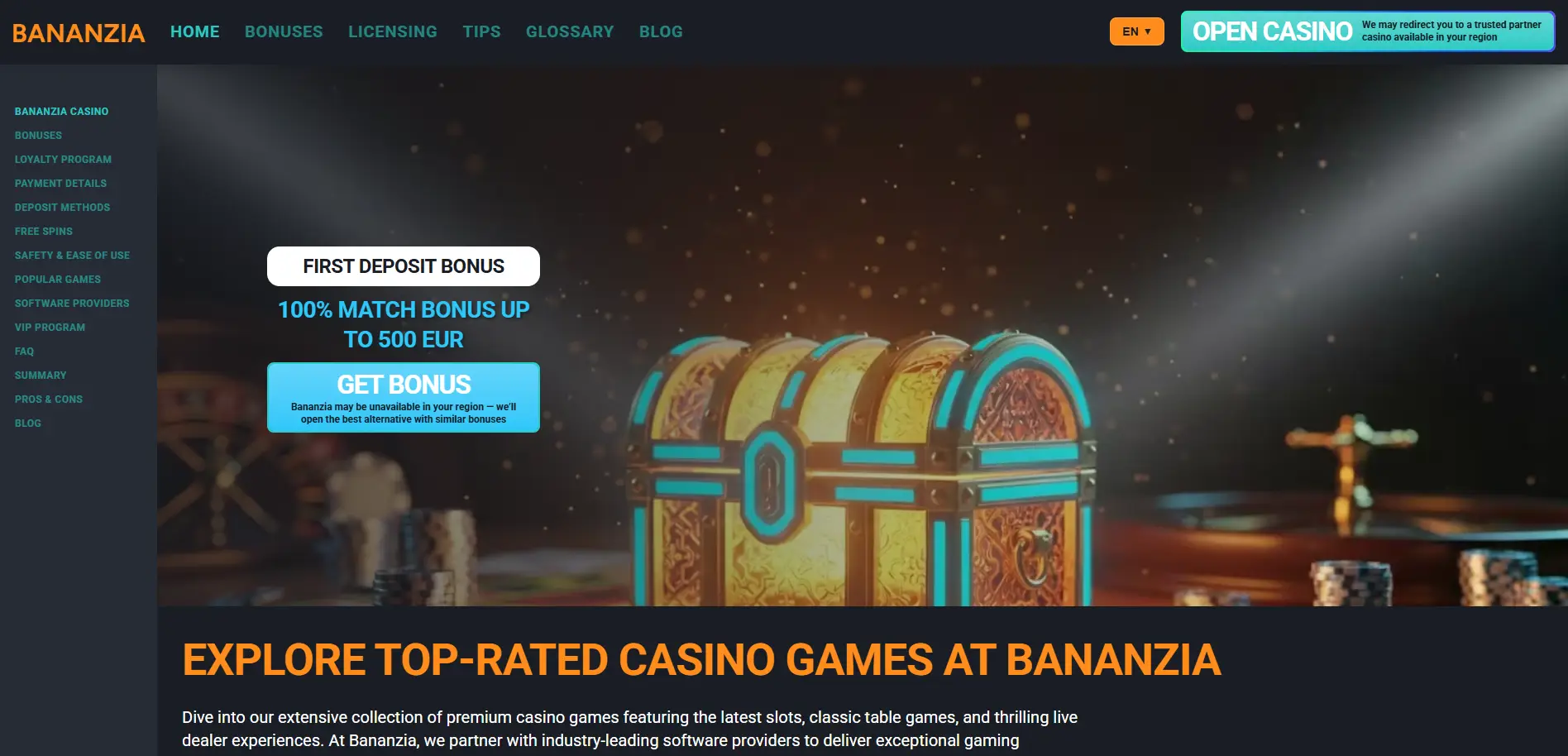 Bananzia Casino